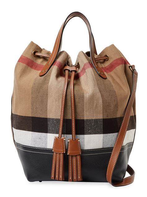 burberry bag bridle|burberry canvas bucket bag.